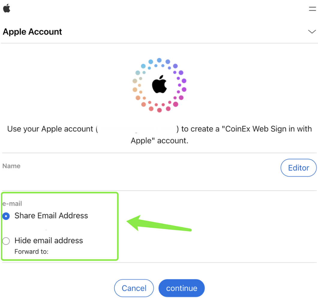 ثبت نام coinex