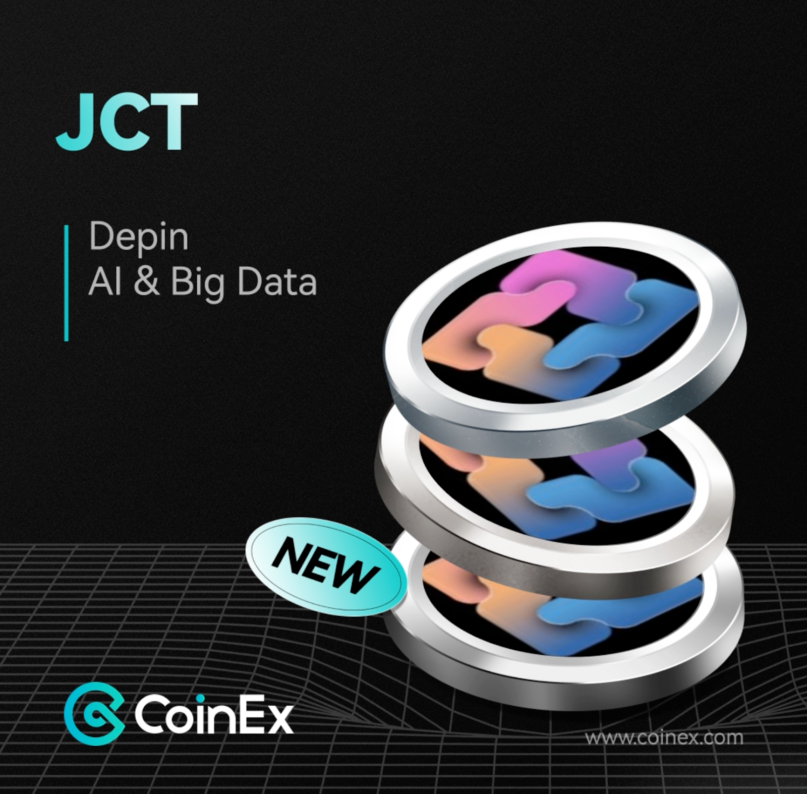 لیست شدن رمزارز JCT در کوینکس